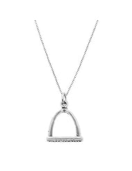 Sterling Silver Three Dimensional St. Louis Gateway Arch Necklace