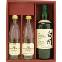 サントリー白州１２年プレミアムハイボールセット(ソーダ２本付・ギフトボックス) 700ML 1セット