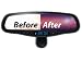 Anti Glare Ice Alert Electrochromic Full Function Rearview Mirror with Compass
