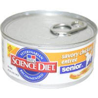 Science Diet Canned Dog Food Senior Chicken 5.8oz Case (24)