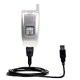 Classic Straight USB Cable for the Sanyo RL-2500 with Power Hot Sync and Charge capabilities - Gomadic Brand w/ TipExchange Technology
