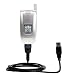 Classic Straight USB Cable for the Sanyo RL-2500 with Power Hot Sync and Charge capabilities - Gomadic Brand w/ TipExchange Technology