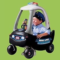 Little Tikes Patrol Police Car - Black