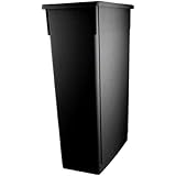 Update International (SSC-23BK) 23 gal Plastic Space Saver Trash Can
