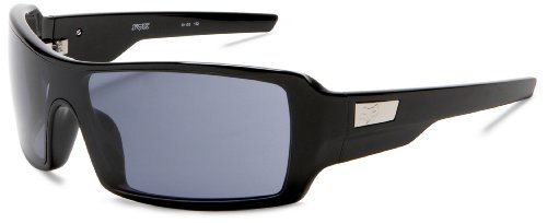Fox Duncan Sunglasses,Polished Black Frame/Grey Lens,one size Fox Duncan Sunglasses,Polished Black Frame/Grey Lens,one size