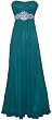 Strapless Chiffon Goddess Gown Prom Dress Formal
