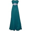 Strapless Chiffon Goddess Gown Prom Dress Formal Junior Plus Size
