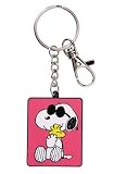Peanuts Snoopy and Woodstock Keychain