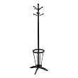 Coat Tree  with Umbrella Stand in Espresso Finish By Winsome Furniture