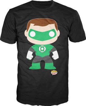  Mens DC Comics Green Lantern Funko T-shirt
