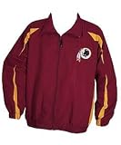 Washington Redskins Big and Tall Full-Zip Microfiber Lightweight Jacket (2X Big)