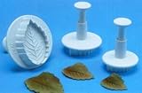 Plunger/Cutter Set - Rose Leaf