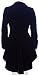 CSDttT Velvet Wine Waterfall - Red Burgundy Victorian Gothic Ruffle High-Low Jacket