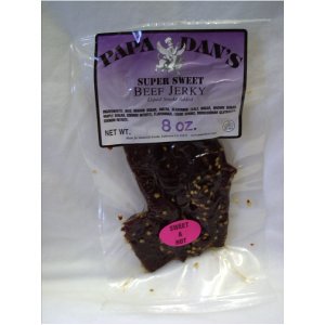 Sweet & Hot Beef Jerky by Papa Dan
