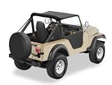 Bestop 52507-01 Black Traditional Bikini Top for Jeep
