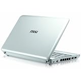 MSI Wind U100-439US 10-Inch Netbook (1.6 GHz Intel Atom Processor, 1 GB RAM, 120 GB Hard Drive, XP Home, 3 Cell Battery) White