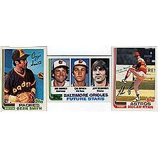 1982 Topps Baseball Complete Near Mint to Mint 792 Card Set