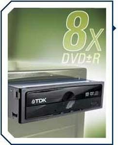 TDK AIDPLUS880WHTBN 8x(DVD+R) 8x(DVD-R) Internal DVD±R Burner (Black) TDK AIDPLUS880WHTBN 8x(DVD+R) 8x(DVD-R) Internal DVD±R Burner (Black)