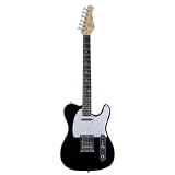 Fretlight FG-431 Vintage Electric Guitar, Black