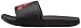 adidas Men's Adilette SC Slide Sandals, Core Black/Vivid Red/Core Black, 10