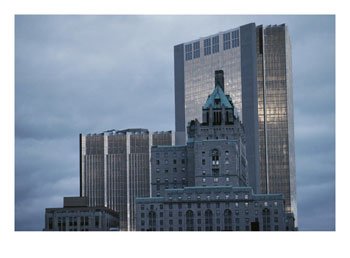 Royal Bank Office Building Ontario, Toronto Photographic Poster Print, 32x24
