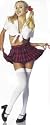 Playful and Cute School Girl Costume Complete WITH or WITHOUT Sexy Stockings