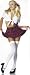 Playful and Cute School Girl Costume Complete WITH or WITHOUT Stockings