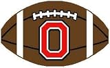 Ohio State Buckeyes 24x15 Small Football Rug