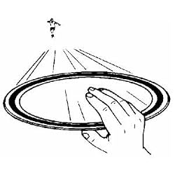 AEROBIE SPRINT FLYING RING, 10''  (colors and styles may vary)