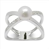 Cosmos Japanese Akoya Cultured Pearl Ring
