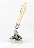 Edwin Jagger Imitation Ivory Chatsworth razor and stand set - Gillette&reg; Mach3&reg;