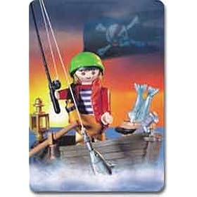 Playmobil Pirate and Row Boat by Playmobil