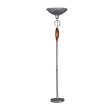 Bergen Torchiere - Cherry-Stain Accent