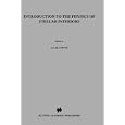 Introduction to the Physics of Stellar Interiors (Astrophysics and Space Science Library) by V. Kourganoff