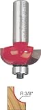 Freud 30-112 3/8-Inch Radius Cove Router Bit with 1/2-Inch Shank