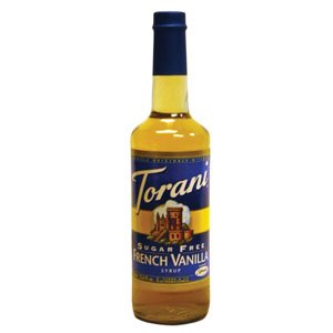 Torani Sugar Free French Vanilla Syrup, 750ml by Torani