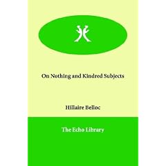 On Nothing and Kindred Subjects