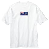 T-Shirt White  Flag Transfer Montserrat  State Country