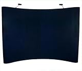 Maxtra 10' Trade Show Portable Pop up Display Exhibit Booth With Case Deep Blue