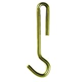 Enclume PHS-BP Straight Pot Hook, Set of 6, Brass