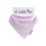 from Dribble Ons Dribble Ons - Bandanna Bib - Pink