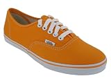 Vans Unisex's VANS AUTHENTIC LO PRO SKATE SHOES 6 (BRIGHT MARIGOLD/TRUE WHITE)