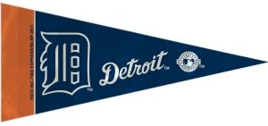 Detroit Tigers MLB Mini Pennants - 8 Piece Set