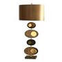 Nova Lighting 10656 Pimento Table Lamp, Root Beer with Bronze Aluminum Shade