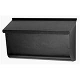 Solar #L4010WB0 XL BLKGalv Wall Mailbox