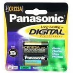 Panasonic 3-Volt Photo Lithium Cylinder Battery (CR123APA2B) (CR123APA2B)