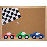 Melissa & Doug Deluxe Racing Cars Cork Board