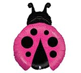 Ladybug Pink Magenta Birthday Party Balloon Baby Shower Graduation