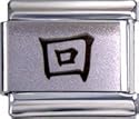 Italian Charms Module chinesisches Zeichen für Neubeginn (Comeback)
 - Laser modul by Kult-Schmuck!