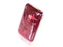Pink Gel case with Butterfly/flower design for Apple iPhone 3g/3gs together with FREE screen protector by Stormgadgets